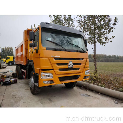 Camion à benne basculante Howo d&#39;occasion pour l&#39;Afrique